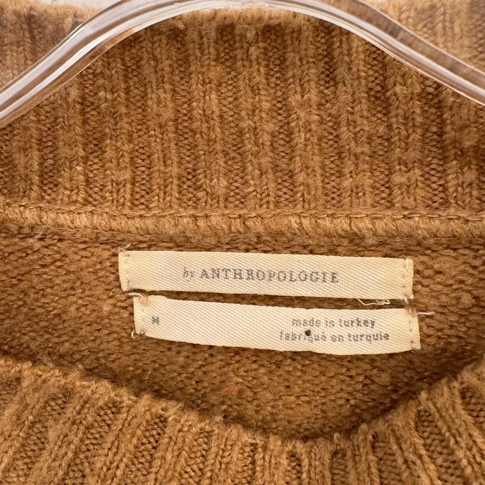 Anthropologie Rachael Patchwork Knit Sweater Size Medium - Picture 4 of 15